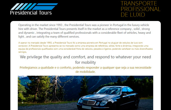 Presidencial Tours - Newsletter 2